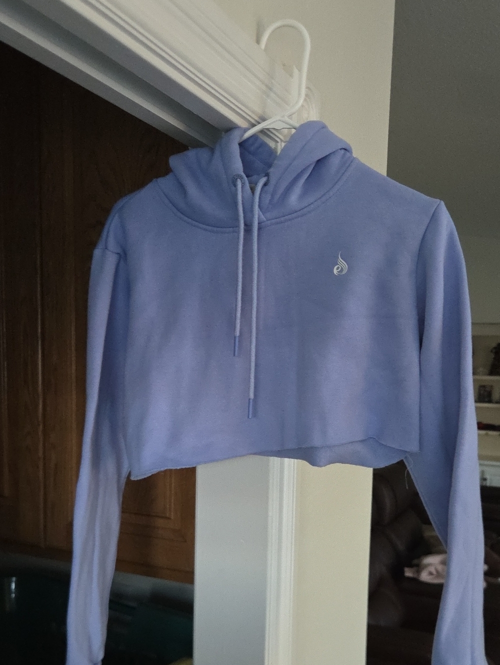 Ryderwear Cropped Lavender Hoodie